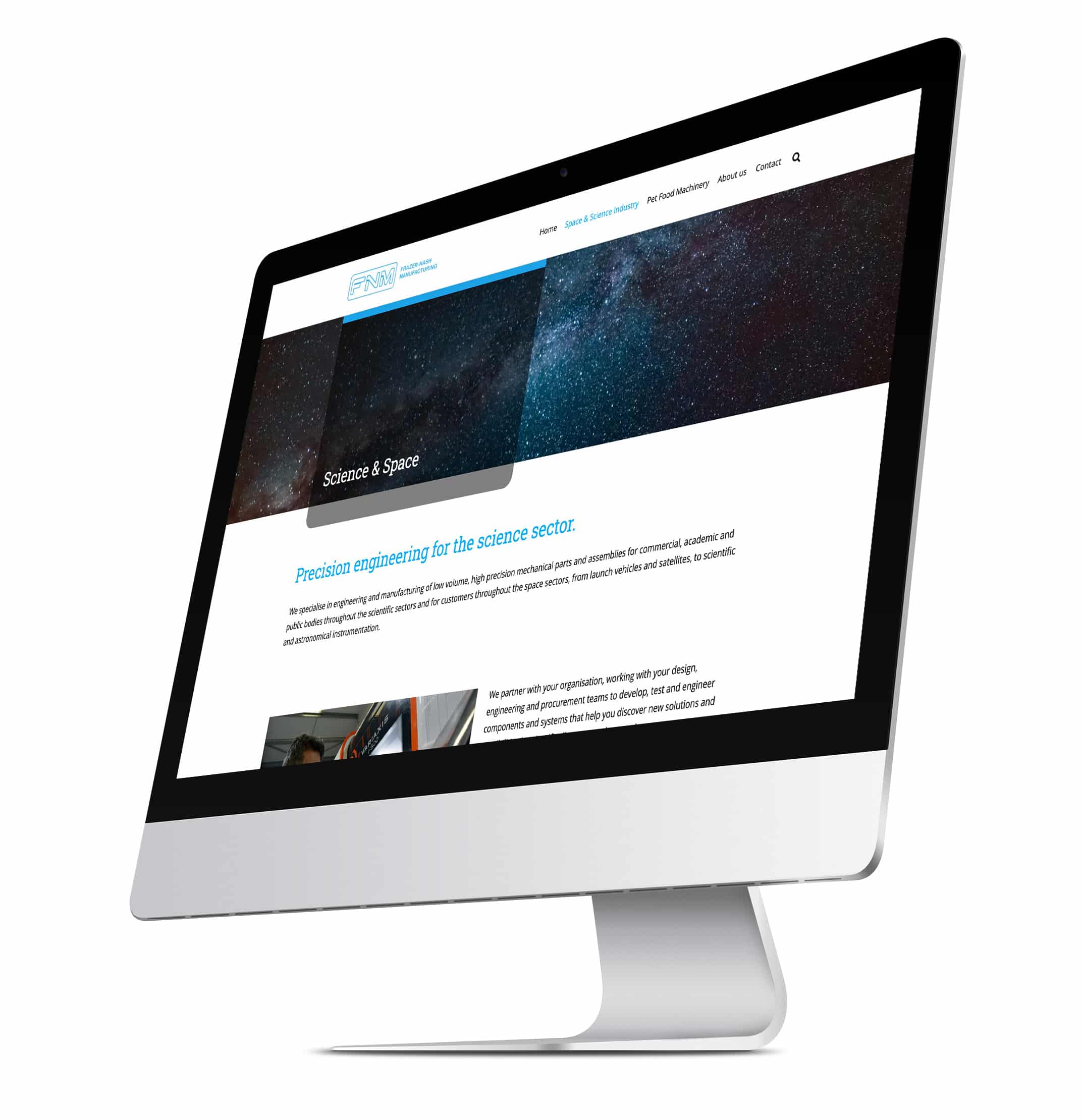 Frazer Nash website design